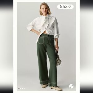 NWT The Colette Top Stich Sweater Pants By Maeve